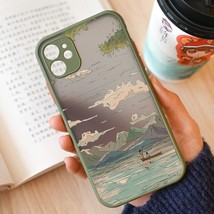 Japan Anime Landscape Phone Case For iPhone 11 13 12 14 Pro XS Max Mini 7 8 Plus - £5.73 GBP