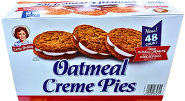 Little Debbie Oatmeal Creme Pies 48 Packs x 1.3 Oz - $23.57