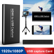 1080P Hd Hdmi To Usb 2.0 Video Capture Card Recorder Game/Video Live Str... - $15.99