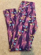 NEW Lularoe Leggings OS Unicorn Geometric Leaves purple Stripes Fans Floral - £12.69 GBP