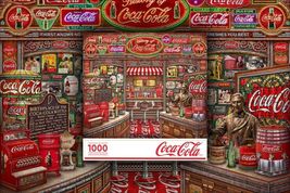 Springbok Coca Cola  Jigsaw Puzzle 1000 Piece Durable Fit Pieces 24" x 30" image 3