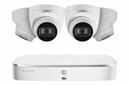 8-Channel Fusion NVR System with 4K (8MP) IP Dome Cameras with Listen-In... - $575.00+