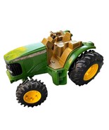 Ertl John Deere Green Tractor Plastic and Metal - $14.89