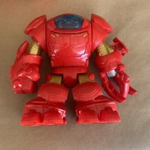 2014 Hasbro Marvel Super Hero Squad Iron Man Hulk Buster Armor Spinning Fist (B) - £9.48 GBP