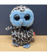 YAGO the  BLUE OWL - Ty 6&quot; Beanie Boos - NEW with MINT TAGS - $254.12 MXN