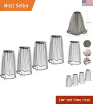 Large Mesh Mosquito Head Net Pack of 4 - Wide Application Insect Guard B... - $11.08