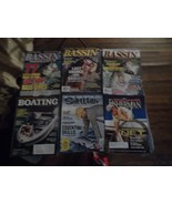 6 Fishing and Boating Magazines - $79.55 MXN