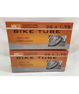 2 NEW Bike Bicycle Tube Tubes 26 x 1.5 (to 1.75) Puncture Resistant - $18.32
