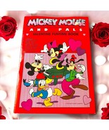 Vintage Mickey Mouse &amp; Pals Valentine Funtime Book Disney Valentines Act... - €9,55 EUR