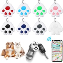 8 Pcs Bluetooth Tracker Bluetooth Key Finder GPS Tracking Device for Dogs Cats K - £32.25 GBP