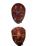 Small decorative mask, woodworking mask, Hanging decorative face mask, F... - £9.82 GBP