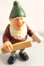 Hallmark Toymaker Elves Collection &quot;Hans&quot; Hand-Painted Fine Porcelain Fi... - £14.94 GBP