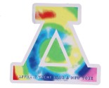 Asphalt Yacht Club Logo 2&quot; Tie Dye Sticker Decal - $3.70