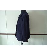 Vintage womens blue wool blazer Appleseeds brand size 16 - $601.74 MXN