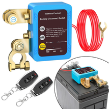 Remote Battery Disconnect Switch 12V, 240A, Upgrade Smart Voltage Car Ki... - €56,94 EUR