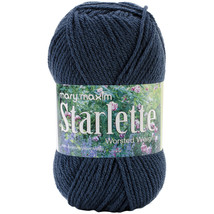 Mary Maxim Starlette Yarn Dark Azure 1 Pack of 1 Skein - $146.12 CAD