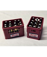 Vintage Pair Of PEPSI COLA Refrigerator Magnet Crates With Magnetic Mini... - $17.58