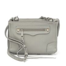 REBECCA MINKOFF Regan Leather Crossbody Bag, Travel, Color: Gray (Perla)... - $1,843.49 MXN