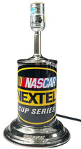 Nascar  Lamp 12” Nextel Race Car Racing Track Flag Nightstand Man Cave - $17.99