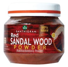 Natural Red Sandal Wood Powder- 100 GMS(Raktha Chandan) FREE SHIP ( Pack... - £35.55 GBP