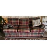 Stripe Sitting Sofa Couch 80 Inches Long Living Room Den Dorm - $169.99