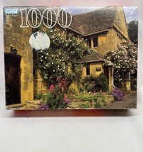 New - Cottage, Cotswold, England Jigsaw Puzzle 1000PC 20x27 Hasbro - $6.55