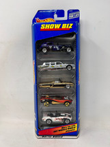 Vintage 1998 HOT WHEELS Show Biz 5 Vehicle Gift Pack Factory Sealed - $12.30