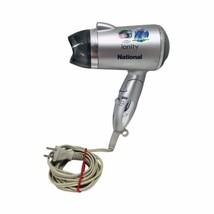 Vtg Ionity National EH5212 Turbo Hair Dryer Silver RARE - £51.54 GBP