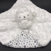 Carter&#39;s Lovey Lamb Security Blanket Stars Swirl Plush White Sheep Just One You - £18.68 GBP