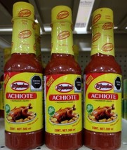 6X El Yucateco Achiote Liquido / Annatto Seasoning - 6 Bottles Of 300ml Each - $37.78