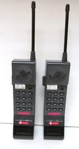 Vtg Walkie Talkie Telephones (2) Playtime Products Us Sprint Battery Morse Code - £38.37 GBP