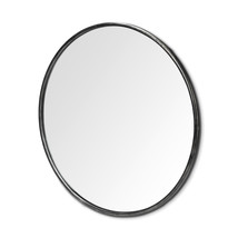 47&quot; Round Black Metal Frame Wall Mirror - $883.61