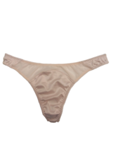 L&#39;AGENT BY AGENT PROVOCATEUR Womens Thong Solid Peach Size L - £45.81 GBP