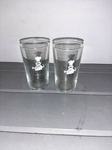 2 GLACIER EXPRESS Shot GLASS BAR TRAIN SWITZERLAND SWISS ALPS CUP RAILROAD - $987.81 MXN