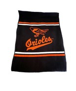 Vintage Biederlack MLB Baltimore Orioles Reversible Blanket Throw 75x57 ... - £62.05 GBP