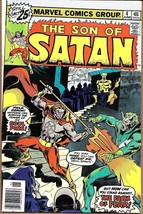 The Son Of Satan #4 Daimon Hellstrom 1976 Marvel Comic Bronze Age Series 1 - $5.65