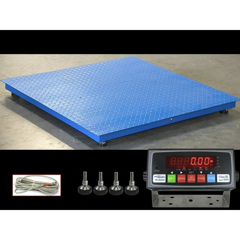 SellEton SL-4x4-NTEP (48&quot; x 48&quot; / 4&#39; x 4&#39;) Floor Scale/Pallet/Warehouse/... - $1,469.02