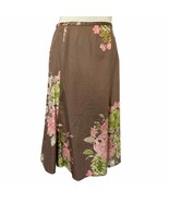 Liz Claiborne Floral A-line Skirt Size 6P - £19.77 GBP