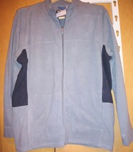 Vintage Reebok Highland Full Zip Jacket Men&#39;s Gray Black New With Tags - £19.46 GBP