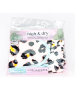 Lemon Lavender High Dry Scrunchie Headband Set Absorbent Microfiber Anim... - $7.95