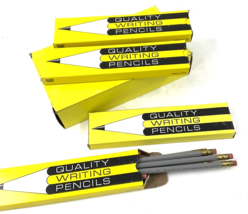 Vintage Unsharpened Pencils Foster &amp; Kleiser Company Grade 2.5  4 Boxes-48 Total - £67.26 GBP