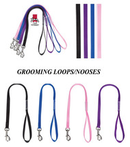 4 Top Performance 18&quot; NYLON DOG Grooming LOOP RESTRAINT NOOSE for Table ... - £13.32 GBP