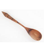 Single Vintage Rustic Hand Carved Wooden Spoon - Serving? Pasta? Chicken... - £7.39 GBP