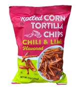 Trader Joe&#39;s Rolled Corn Tortilla Chips Chili &amp; Lime Flavored 9 oz Each - $14.32 CAD