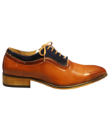 Gino Vitale Oxford Dress Shoes Mens 10 Multi Leather Medallion Toe Lace ... - $1,291.88 MXN