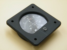 British RAF Spitfire fighter WW2 - voltmeter, control gauge - replica - £22.87 GBP