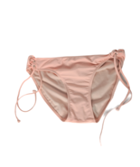 NWT Xhilaration Lace Up Side Bikini Swim Bottom Size XL Solid Orange Str... - $15.25