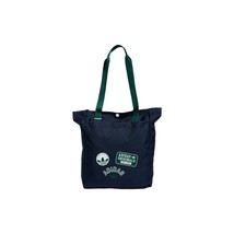 Adidas Originals Simple Tote Bag Night Indigo / Dark Green Size 14x15x11&quot; - £26.20 GBP