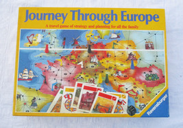 Journey Through Europe Ravensburger 1982 Vintage English Edition Made in Germany - $28.49