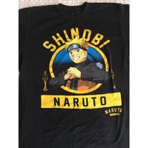 Mens Naruto Shippuden Collection Shinobi Graphic Tee T-Shirt Size Medium - $15.00